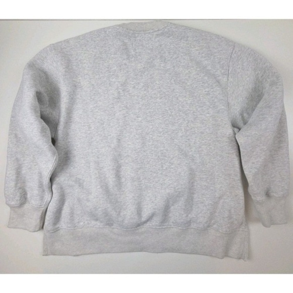 Abercrombie & Fitch Soft Max Essentials Womens Small Colorblock Gray Pullover - Picture 4 of 6
